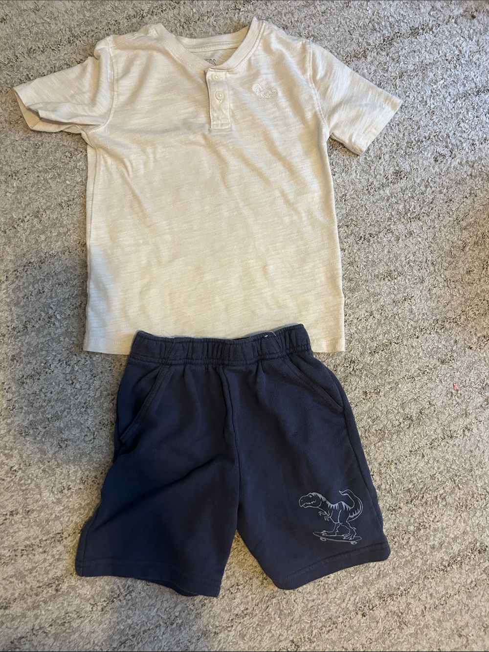 365 Garanimals  Henley Shirt with Shorts Set size 5/6
